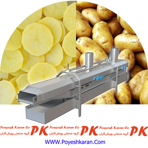 خط تولید چیپس و خلال سیب زمینی