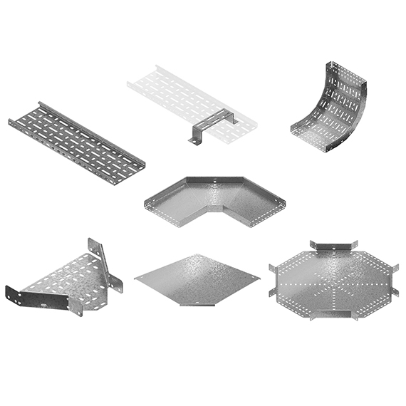 تولید کننده انواع اتصالات سینی کابل . نردبان کابل