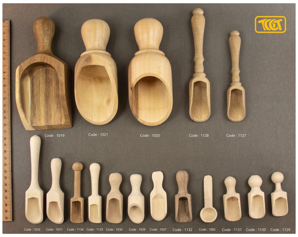 تولید انواع پیمانه چوبی آشپزخانه