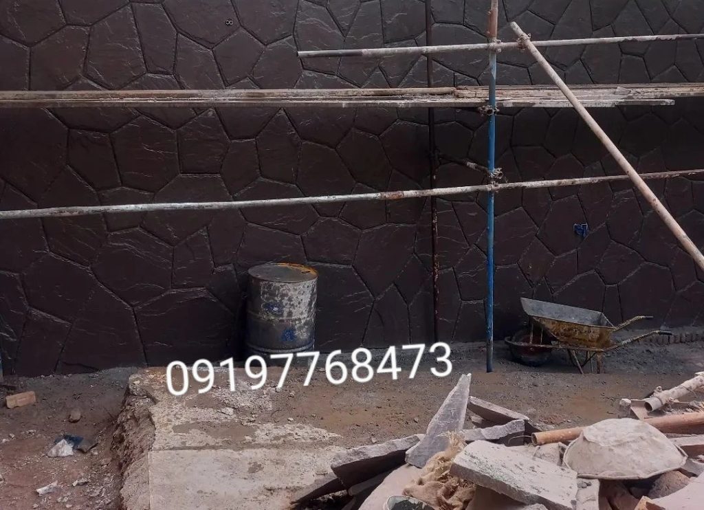 اجرای سنگ لاشه کف سازی محوطه سازی