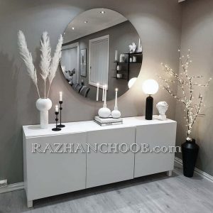 آینه کنسول ام دی اف کلاسیک