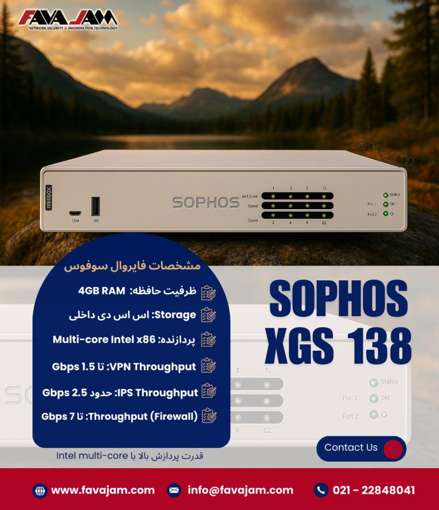 فایروال Sophos XGS 138