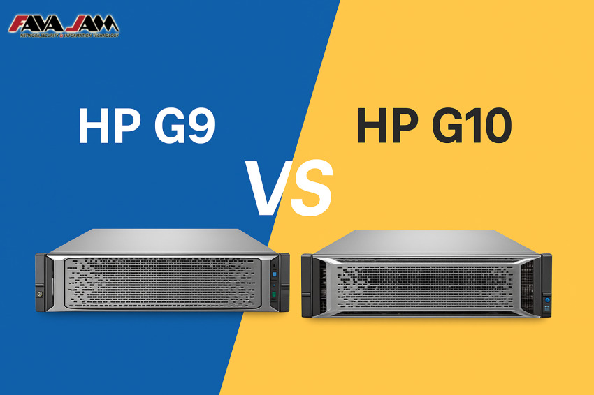 مقایسه سرورهای HP ProLiant G9 و G10