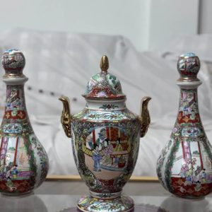 خرید و فروش ظروف قدیمی آنتیک گل مرغی