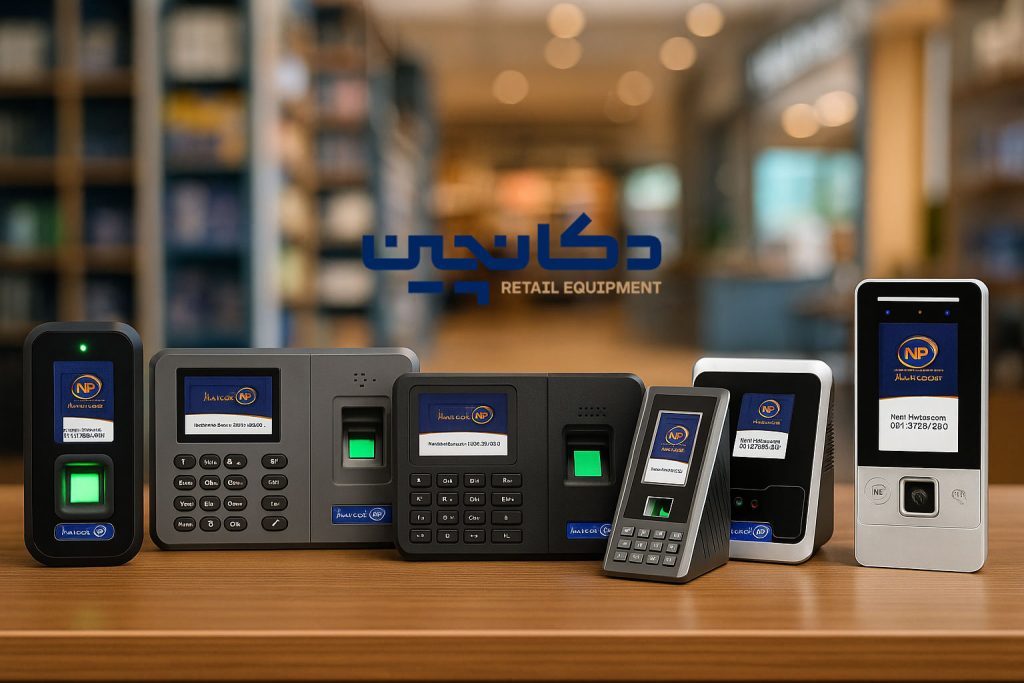 دستگاه حضور و غیاب اثرانگشتی، کارتی و چهره‌ای – نمایندگی رسمی برندهای معتبر | دکان‌چین