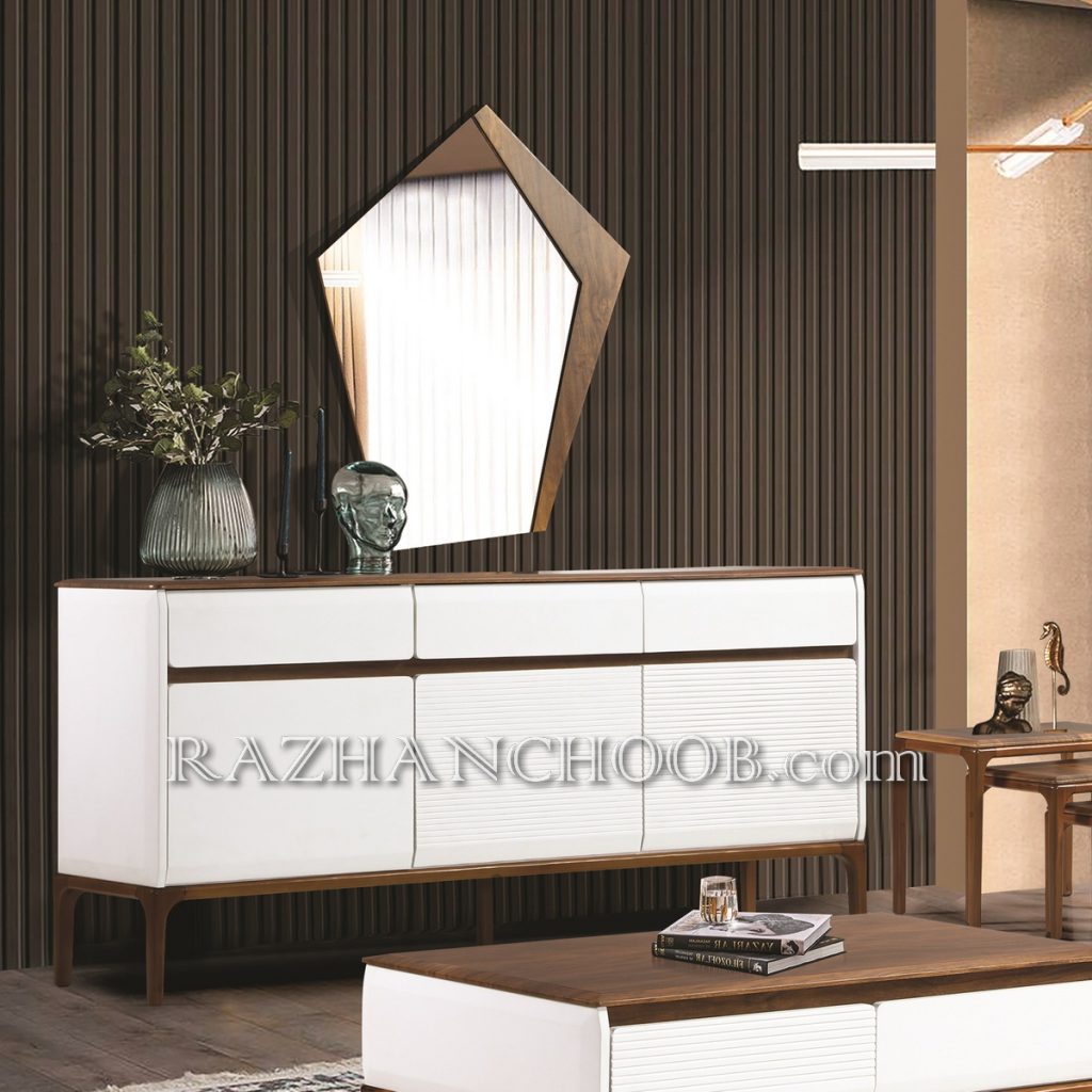 آینه کنسول ام دی اف آترین