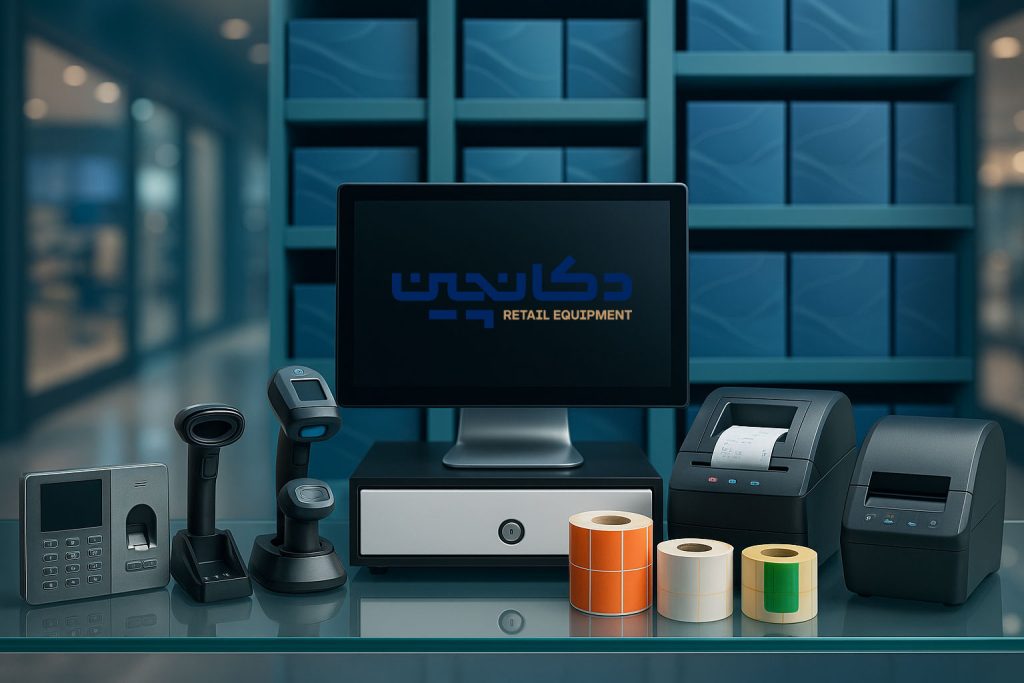 پک‌های کامل تجهیزات فروشگاهی – اقتصادی، مدرن و پیشرفته | دکان‌چین