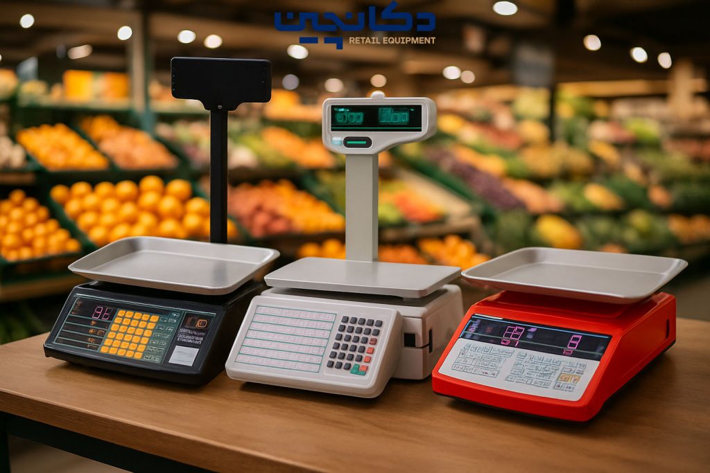 ترازو فروشگاهی و صنعتی – نمایندگی رسمی برندهای معتبر | دکان‌چین