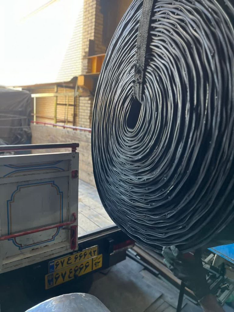 فروش ویژه تسمه نقاله لاستیکی به قیمت عمده