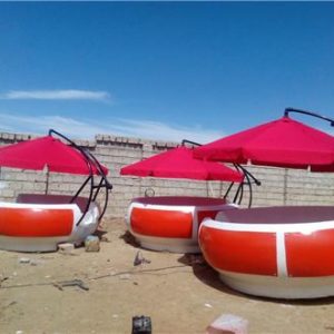 قایق موتوری گرد دوناتی زرین کار