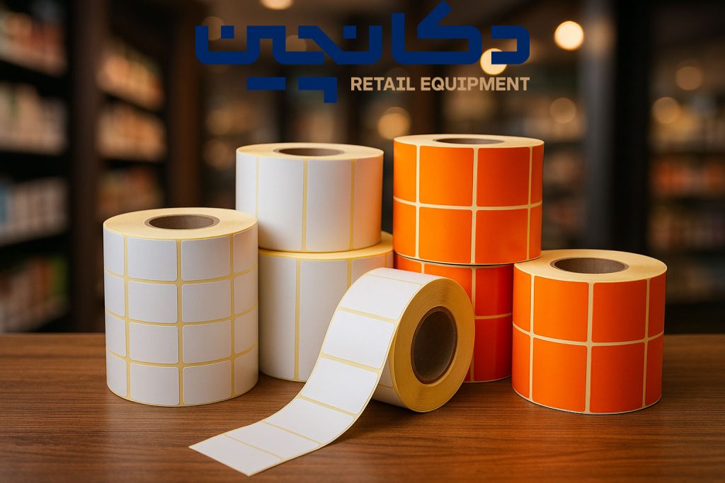 لیبل حرارتی، کاغذی، صدفی، اموال و جواهر | تولید و پخش اختصاصی دکان‌چین
