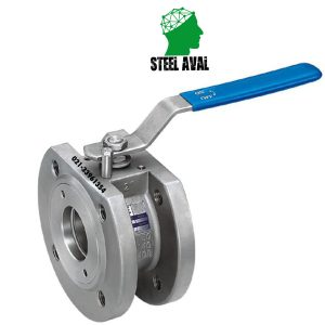 شیر توپی بین فلنجی استنلس استیل316 برند وارداتی