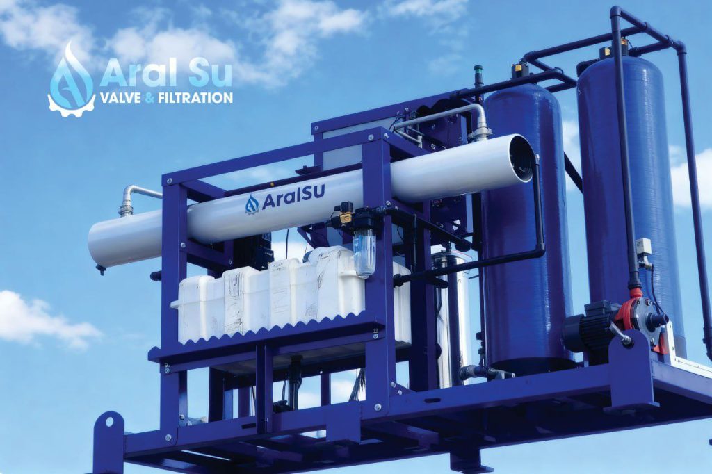 اب‌ شیرین‌ کن صنعتی تمام‌ اتوماتیک | طراحی و ساخت توسط آرال سو