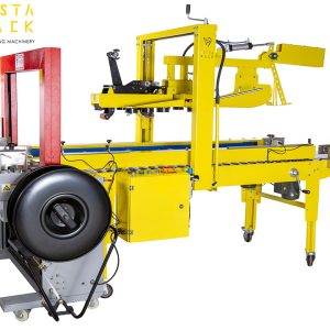 با دستگاه چسب زن و تسمه‌کش اتوماتیک ویستا پک، حرفه ای بسته‌بندی کنید