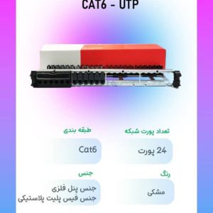 پچ پنل شبکه  SFTP  و UTP NEXANS و LEGRAND