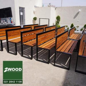 نیمکت چوبی و نیمکت پارکی با طراحی مدرن | قیمت مستقیم تولیدکننده