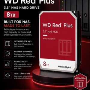 هارد Western Digital WD Red Plus 8TB