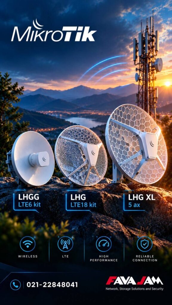 📡 MikroTik | ارتباط بی‌سیم، پایدار و حرفه‌ای