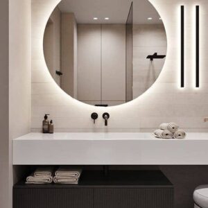مجموعه تولیدی آینه الماس تولید کننده انواع کابین های روشویی حمام و دستشویی ضدآب و (pvc)